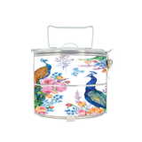 BDARI Tiffin Carrier - Peacock Peony (Nationwide Delivery)