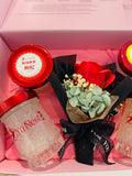 Gift Box 4 Fresh Stewed Bird's Nest with Rose flower (West Malaysia Delivery)