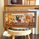 Kendra Preserved Flower Wedding Frame (Klang Valley Delivery)