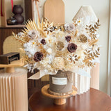 Harow Preserved Flower Vase (Klang Valley Delivery)