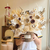 Harow Preserved Flower Vase (Klang Valley Delivery)