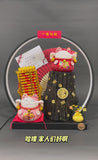 [Klang Valley Delivery] LYHO Fortune Charcoal Ornament 40cm LED Series 黑金炭招财摆件40cm灯圈系列 B