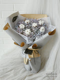 Scentales Snowflake Flower Bouquet (Large) | (Klang Valley Delivery)