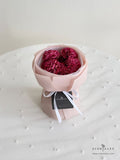Scentales Soap Carnation Flower Bouquet (Brick Red) (Klang Valley Delivery)