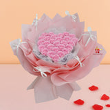 Sweet Valentine Pink Soap Bouquet