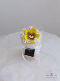 Scentales Sunshine Hugs Twisting Stick Petite Flower Bouquet (Klang Valley Delivery)
