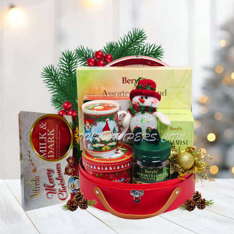 Winter Wonderland Chocolate Basket  - Christmas 2025