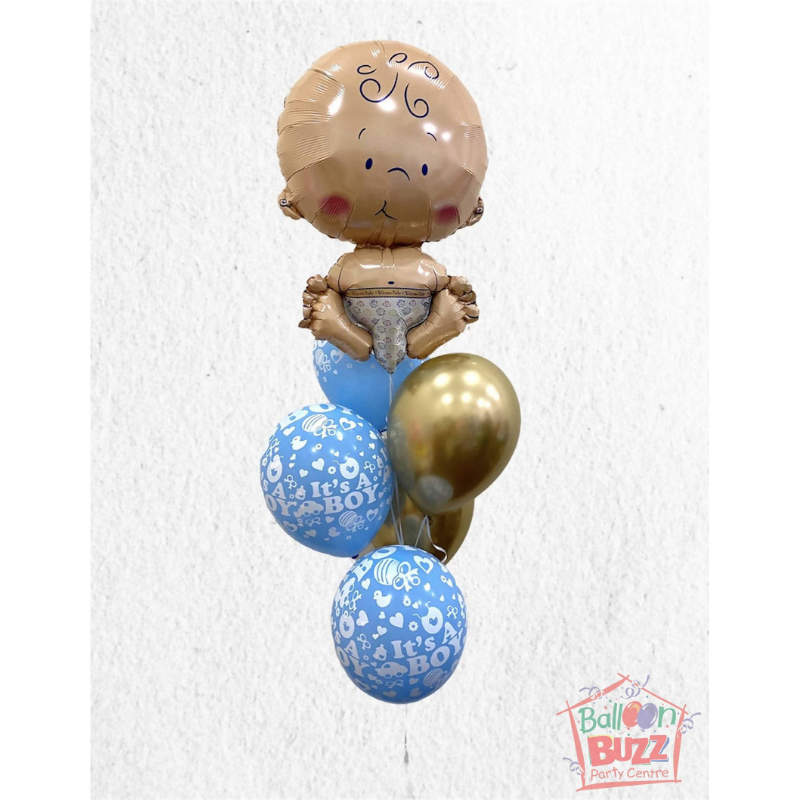 It's a sales baby boy balloon