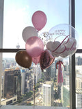 24'' Personalised Bubble Balloon Package