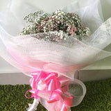 Mixed Pink & White Baby's Breath