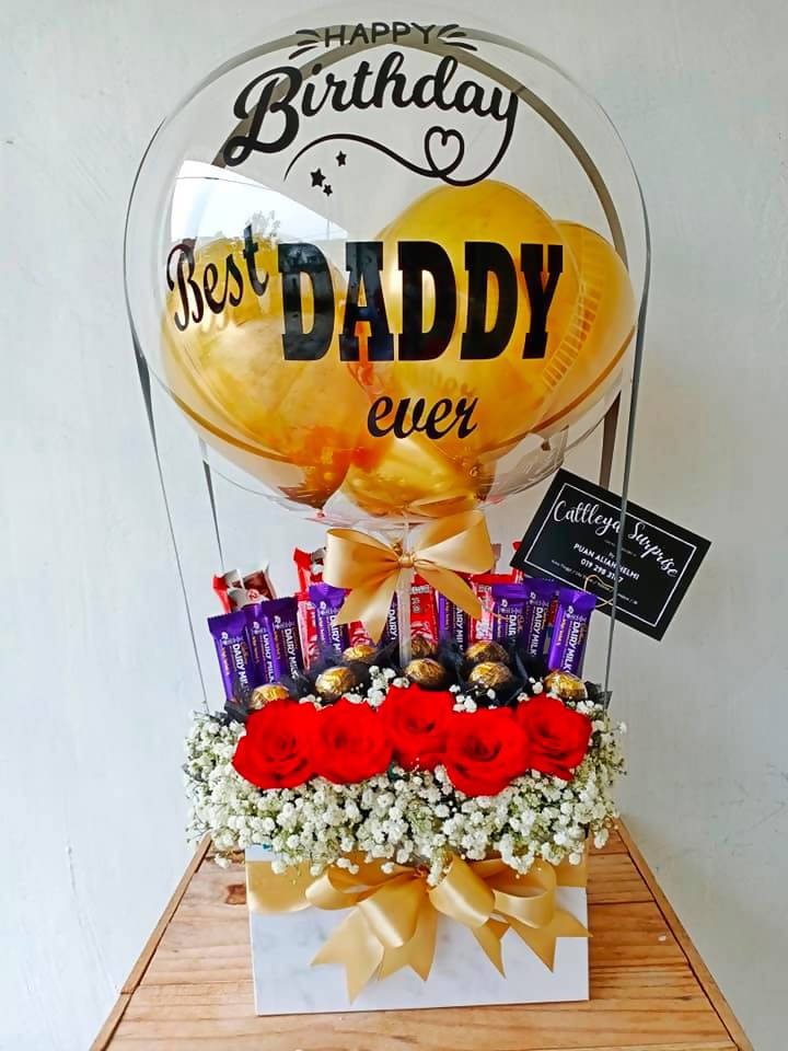 Rania Exclusive Flower, Balloon & Chocolate Boxes (Johor Bahru Delivery  Only)
