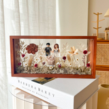 Rebecca Preserved Flower Wedding Frame (Klang Valley Delivery)