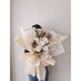 Puffy Clouds Preserved Flower Bouquet (Klang Valley Delivery Only)