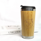 Personalized Bamboo Travel Coffee Mug Tumbler (2-3 Working Days) (Nationwide Delivery)