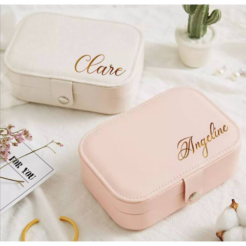 Luxury Large Jewelry Organizer Case - With Name (Nationwide Delivery)