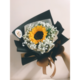 Single Fresh Sunflower Flower Bouquet (Klang Valley Delivery)