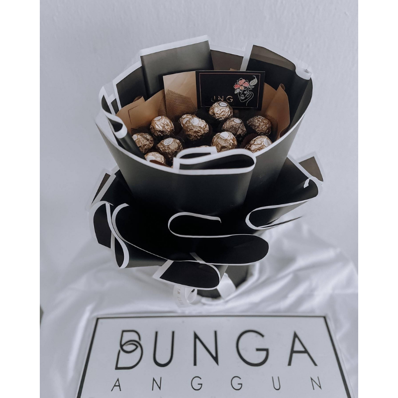 Ferrero Chocolate Bouquet (Kuching Delivery Only) Giftr Malaysia's Leading Online Gift Shop
