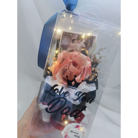 Father's Day 2024 Loving You Daddy Money Rose Giftbox (Klang Valley Delivery)