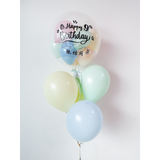 Personalized Bubble Balloon Bouquet | Mix Pastel Color (Klang Valley Delivery)