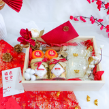 Auspicious Tea Wooden Gift Box (Klang Valley Delivery Only)