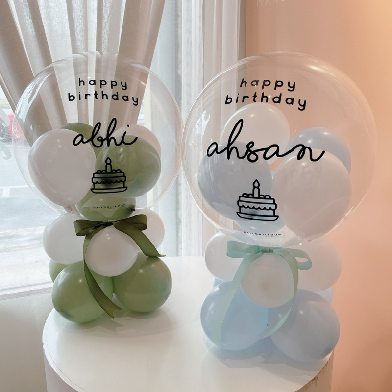 Mini birthday discount balloons