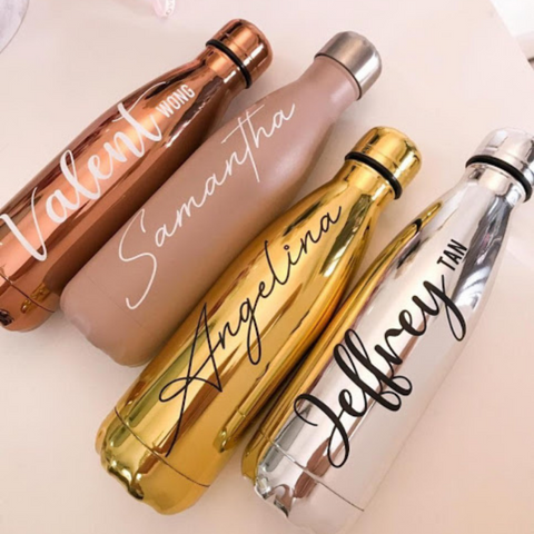 Personalised Stainless Steel Thermal Flask & Mug Gift Set (Nationwide Delivery)