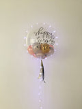 24" Bubble Balloon with LED Light Strip