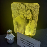 RGB 16 Colors Custom LED Engrave (Acrylic)  (Nationwide Delivery)