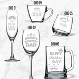 For Father Design Personalised Cups (Nationwide Delivery)