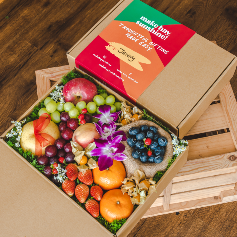 Sunshine Fruit Box - Style D (L Size) | Klang Valley Delivery