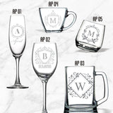 Alphabet Design Personalised Cups (Nationwide Delivery)