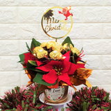 Holly Jolly Ferrero Rocher & Pot Gift Set (Klang Valley Delivery Only)
