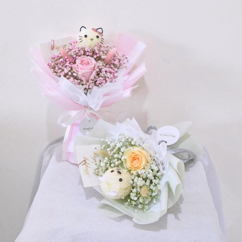 Floral And Adorable Flower Bouquet (Kuching Delivery Only) Giftr