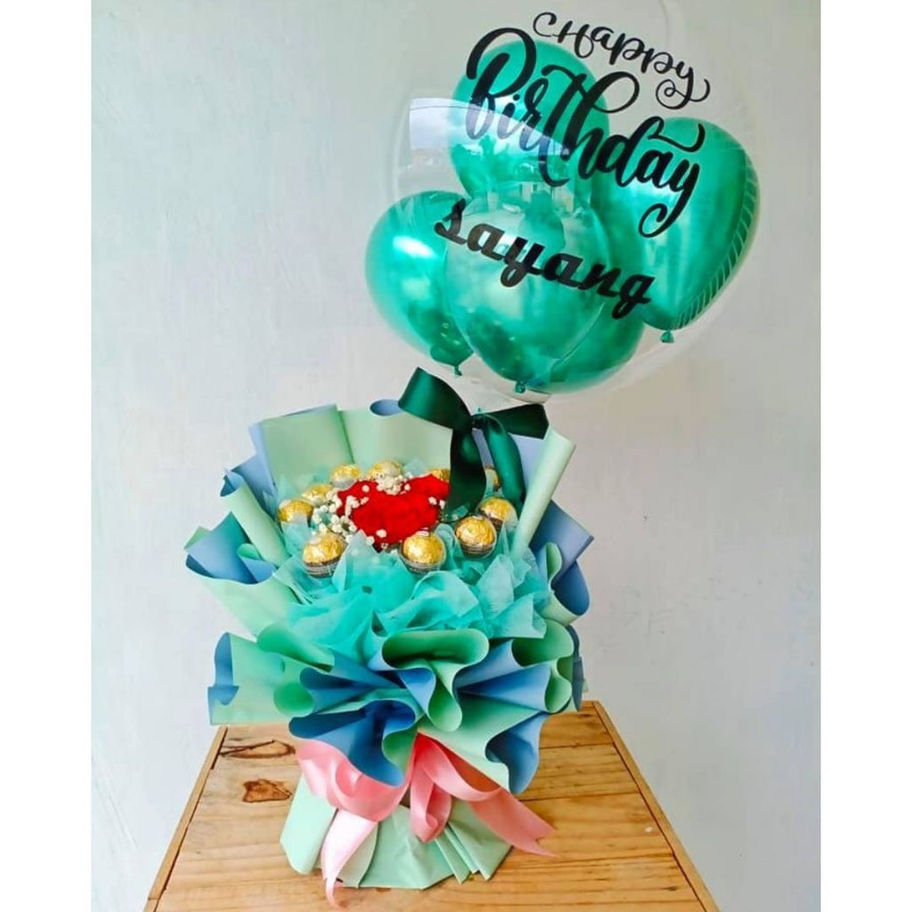 Selena Combo Bouquet (Johor Bahru Delivery Only)