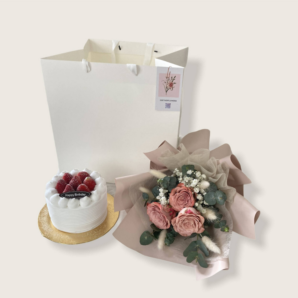 Cake & Cappuccino Bouquet