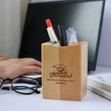 Personalized Wooden Pen Holder (4-6 working days)
