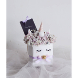 Bibi the Unicorn Kraft Bag (Baby’s Breath) (Johor Bahru Delivery Only)