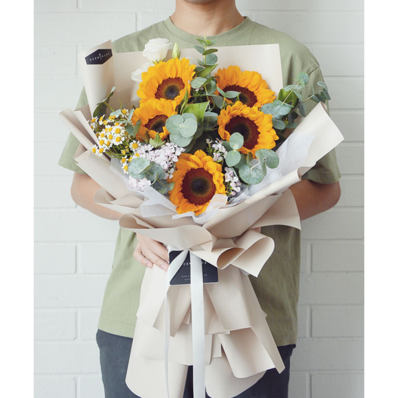 Joy Flower Bouquet (Johor Bahru Delivery Only) Giftr Malaysia's