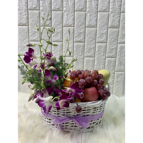 Orchid Fruit Basket (Klang Valley Delivery Only)