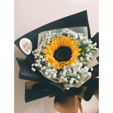 Single Fresh Sunflower Flower Bouquet (Klang Valley Delivery)