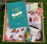 Work Hard, Have Fun, No Drama Mug & Journal Gift Set (West Malaysia Delivery Only)