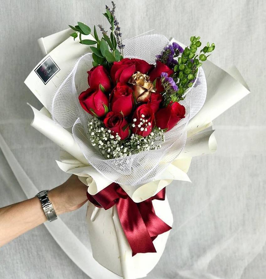 The Midas Roses Bouquet (Ipoh Delivery Only)