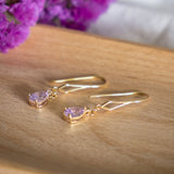 Luxe Purple-Tanzanite Purple Handmade Earring