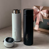 Hari Raya 2024 : Personalized 17oz Digital Vacuum Stainless Steel Thermal Flask Bottle | Personalised Name Only  (Nationwide Delivery)