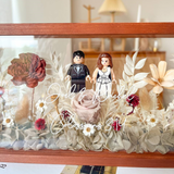 Rebecca Preserved Flower Wedding Frame (Klang Valley Delivery)