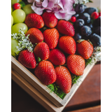 Blossom - A Keepsake Wooden Fruit Gift Box (Klang Valley Delivery)