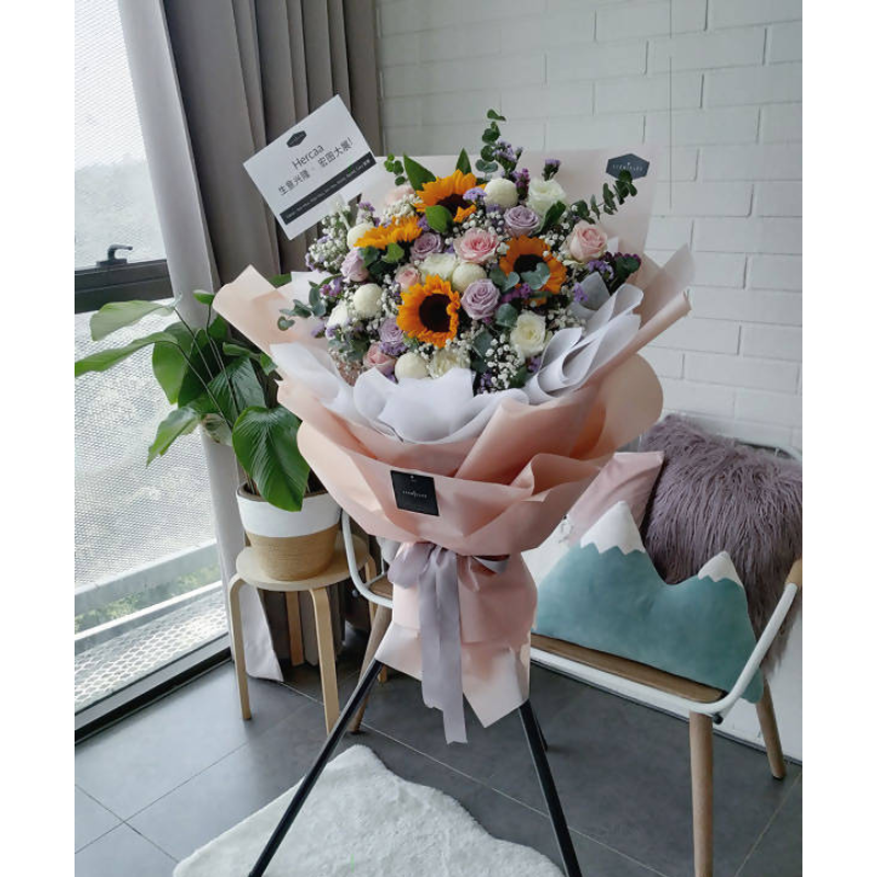 Flying Colors Opening Flower Stand (Johor Bahru Delivery Only) Giftr Malaysia's Leading