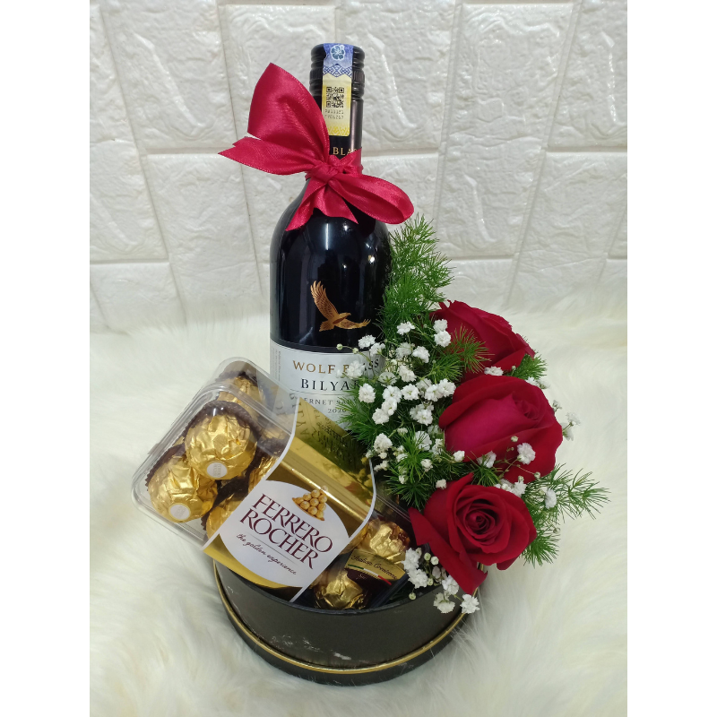 Wine Lover With Chocolates