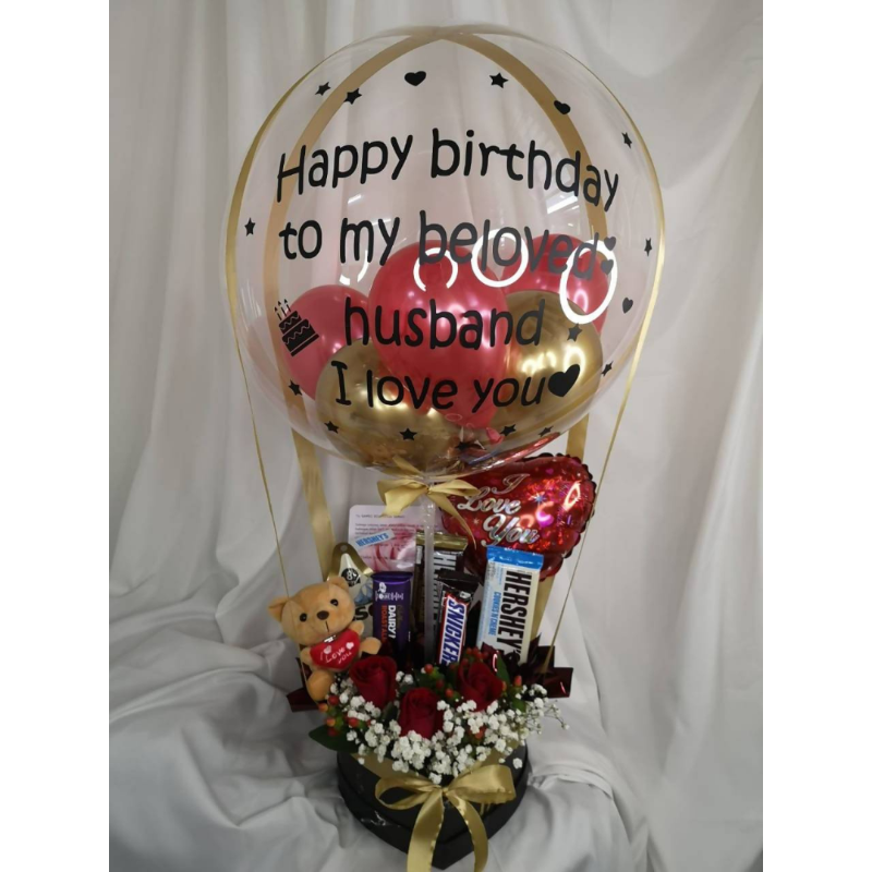 Hot Air Balloon Chocolate Box 10