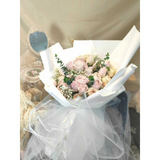 Mabel Fresh Roses Avalanche Fairy Flower Bouquet (Klang Valley Delivery)